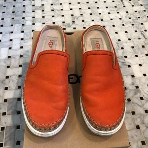 UGG Caleel Hazard Orange Slip on